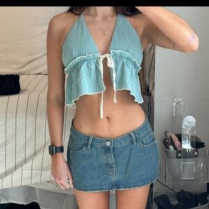 Blue Mini top